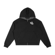Load image into Gallery viewer, Black Plaid zip-up