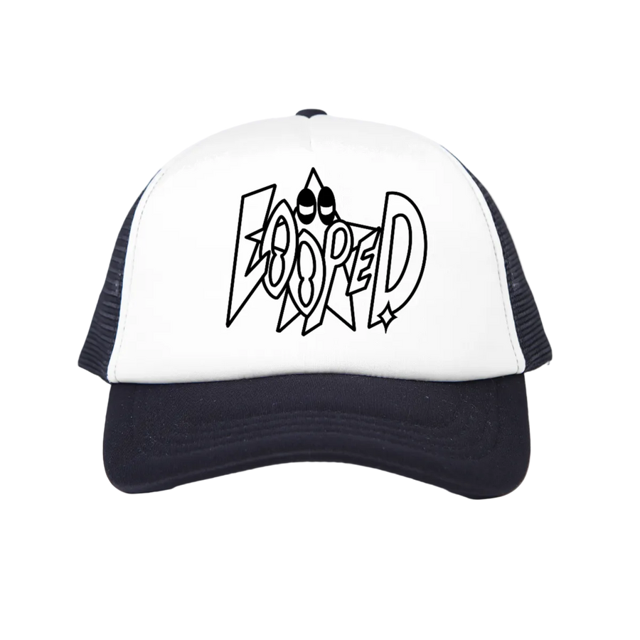 LOOPED snap back hat