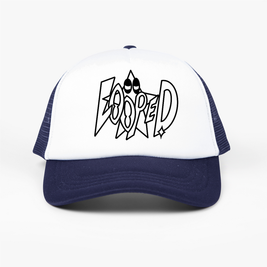 LOOPED snap back hat