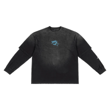 Load image into Gallery viewer, blue "DICE" long-sleeve