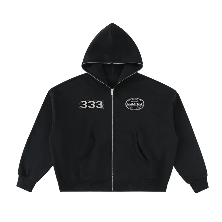 bracelet full zip hoodie