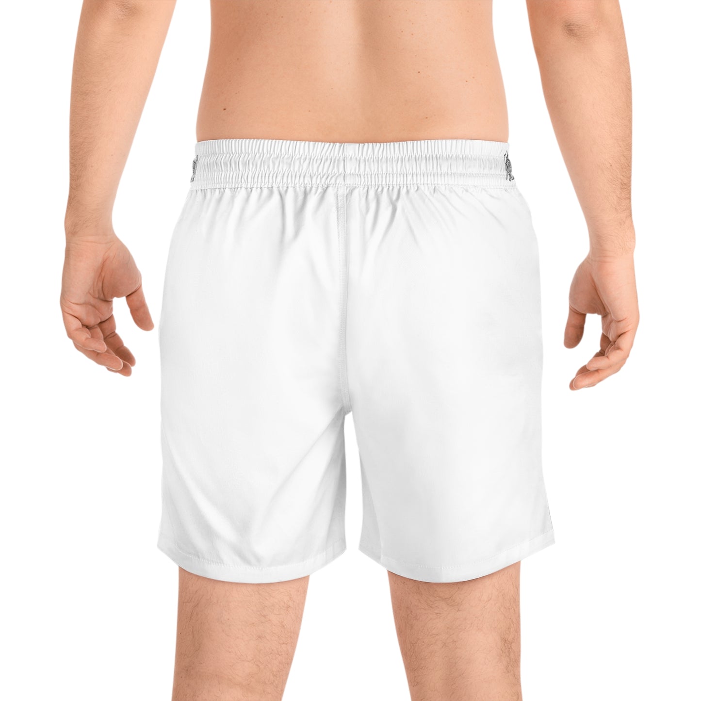 Looped Dice Graphic Swim Shorts