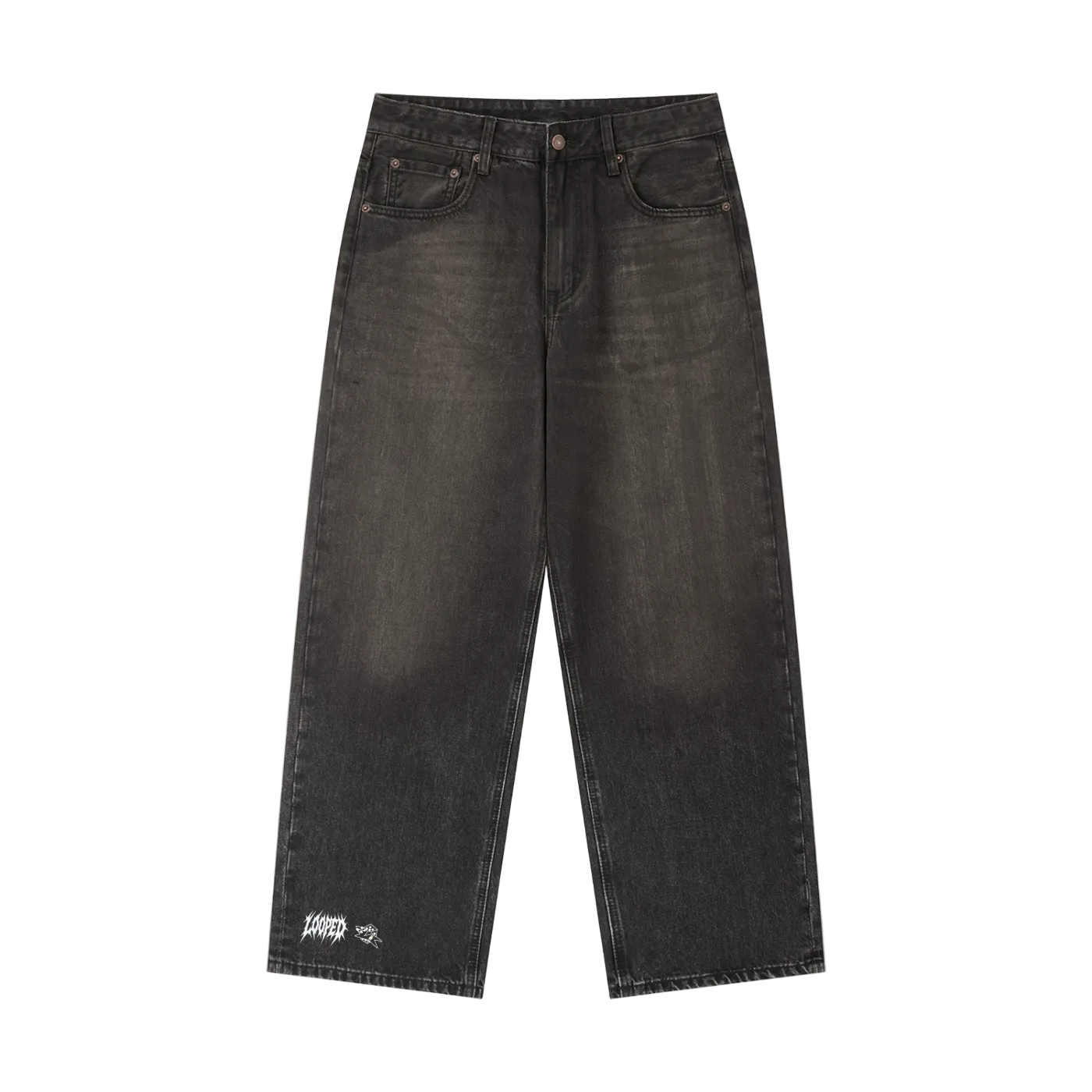 black denim "S26" jeans