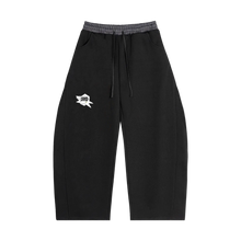 Load image into Gallery viewer, Black Plaid baggy sweats
