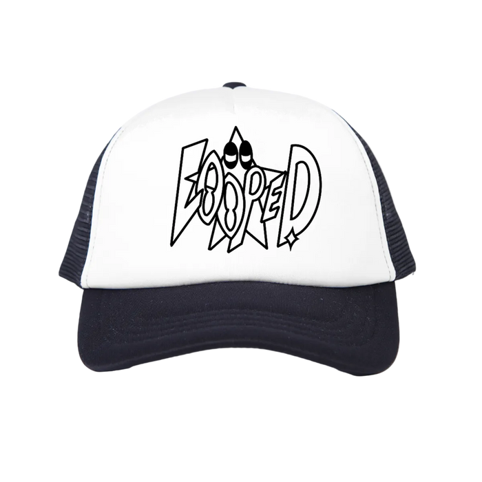 LOOPED snap back hat