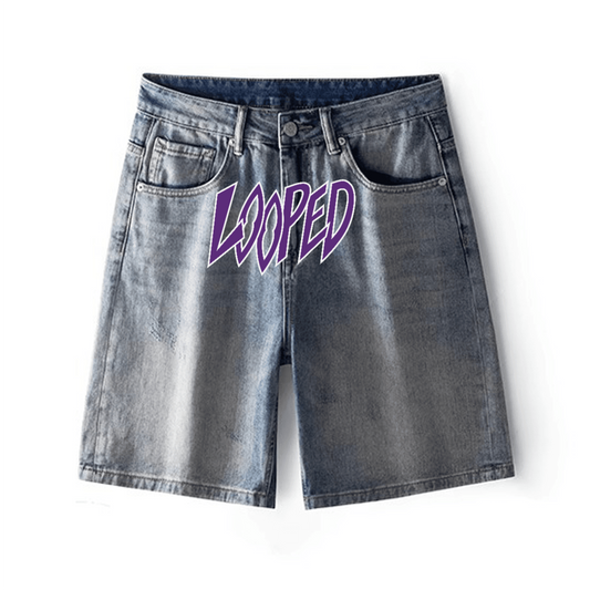 Front logo jorts