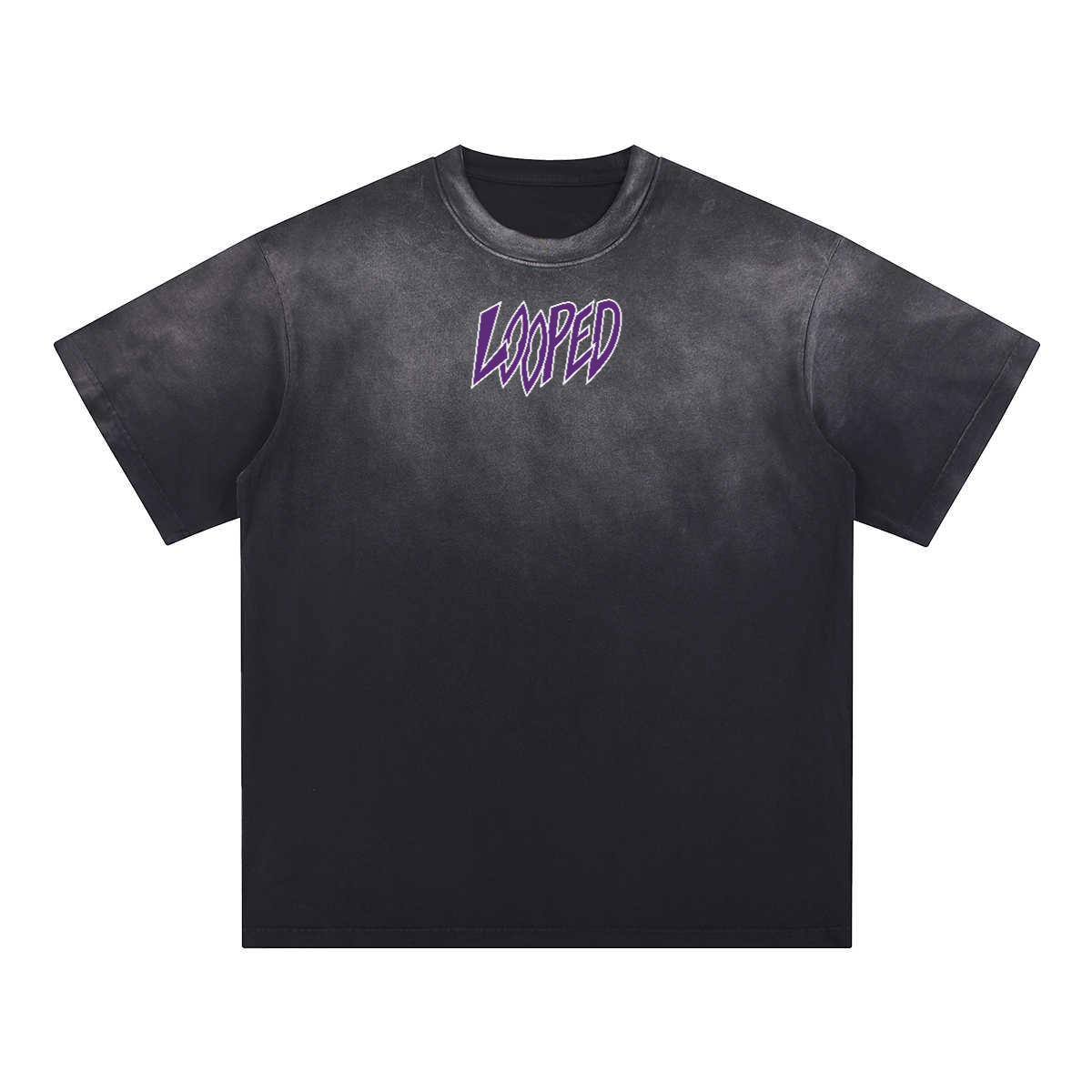 LOOPED oval logo tee