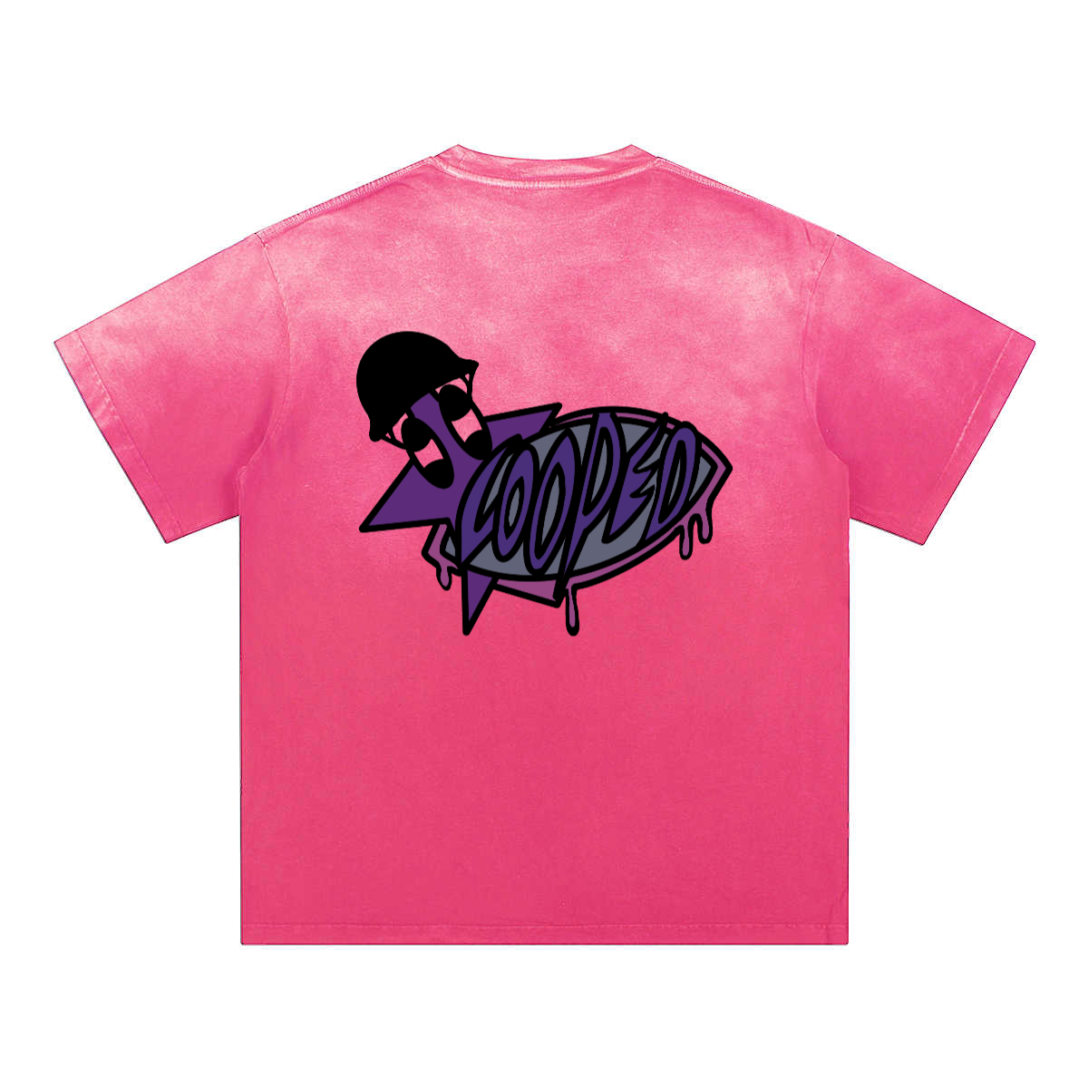 LOOPED oval logo tee