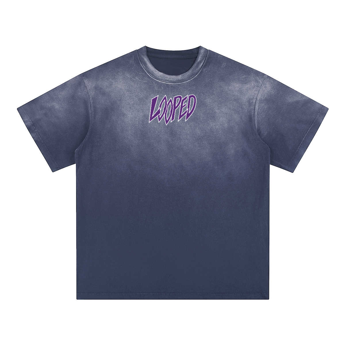 LOOPED oval logo tee