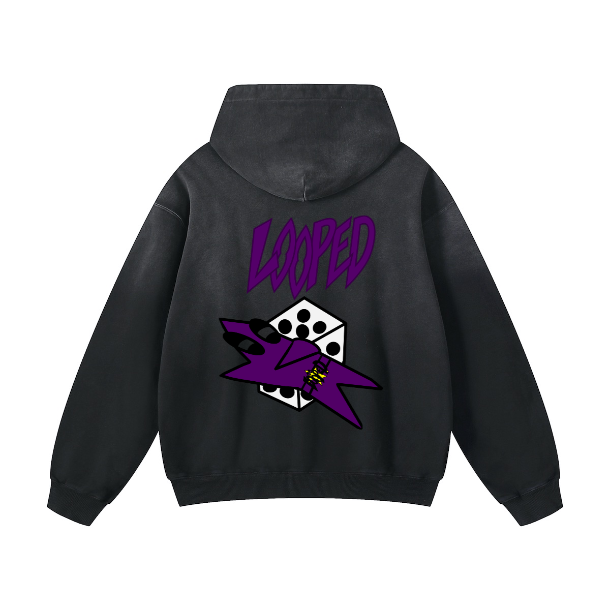 LOOPED sunfade hoodie