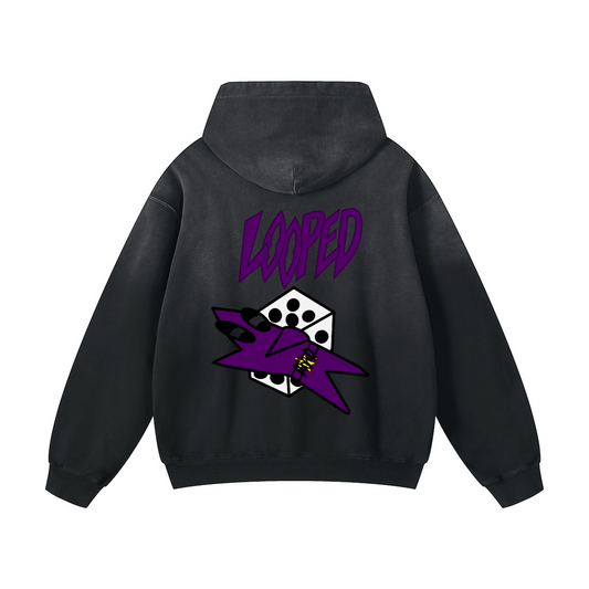 LOOPED sunfade hoodie
