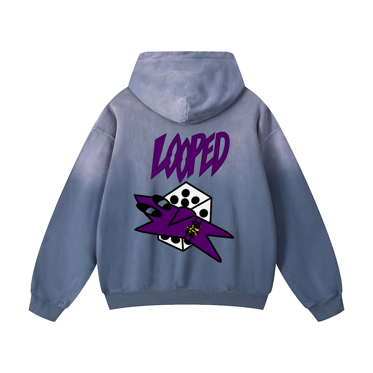 LOOPED sunfade hoodie