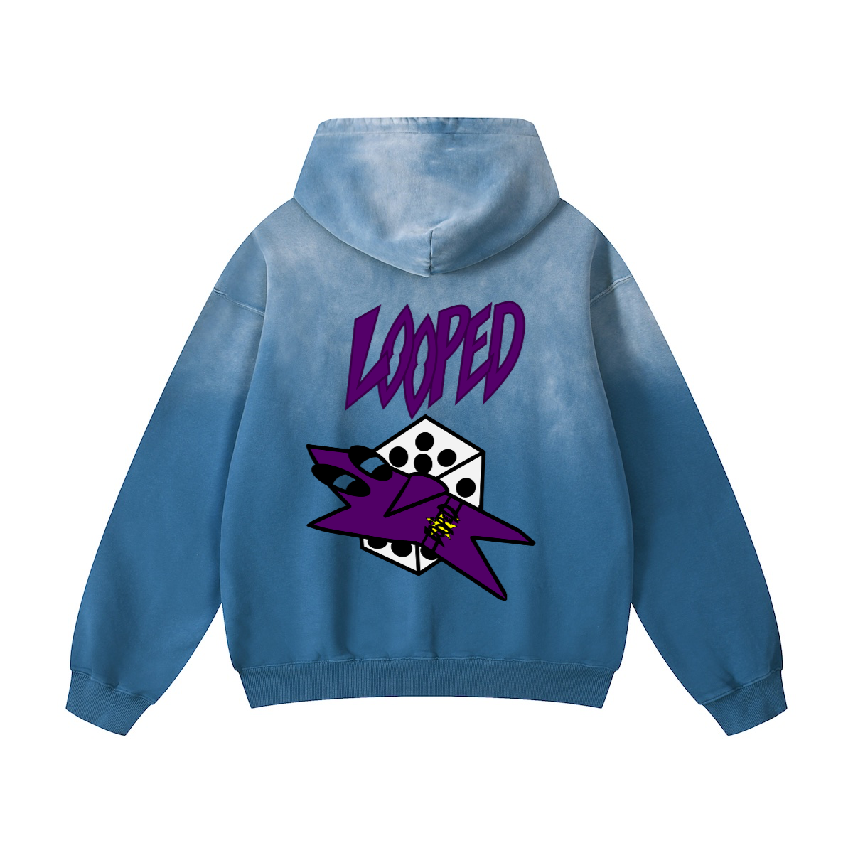 LOOPED sunfade hoodie
