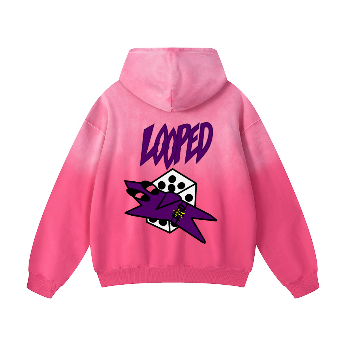 LOOPED sunfade hoodie