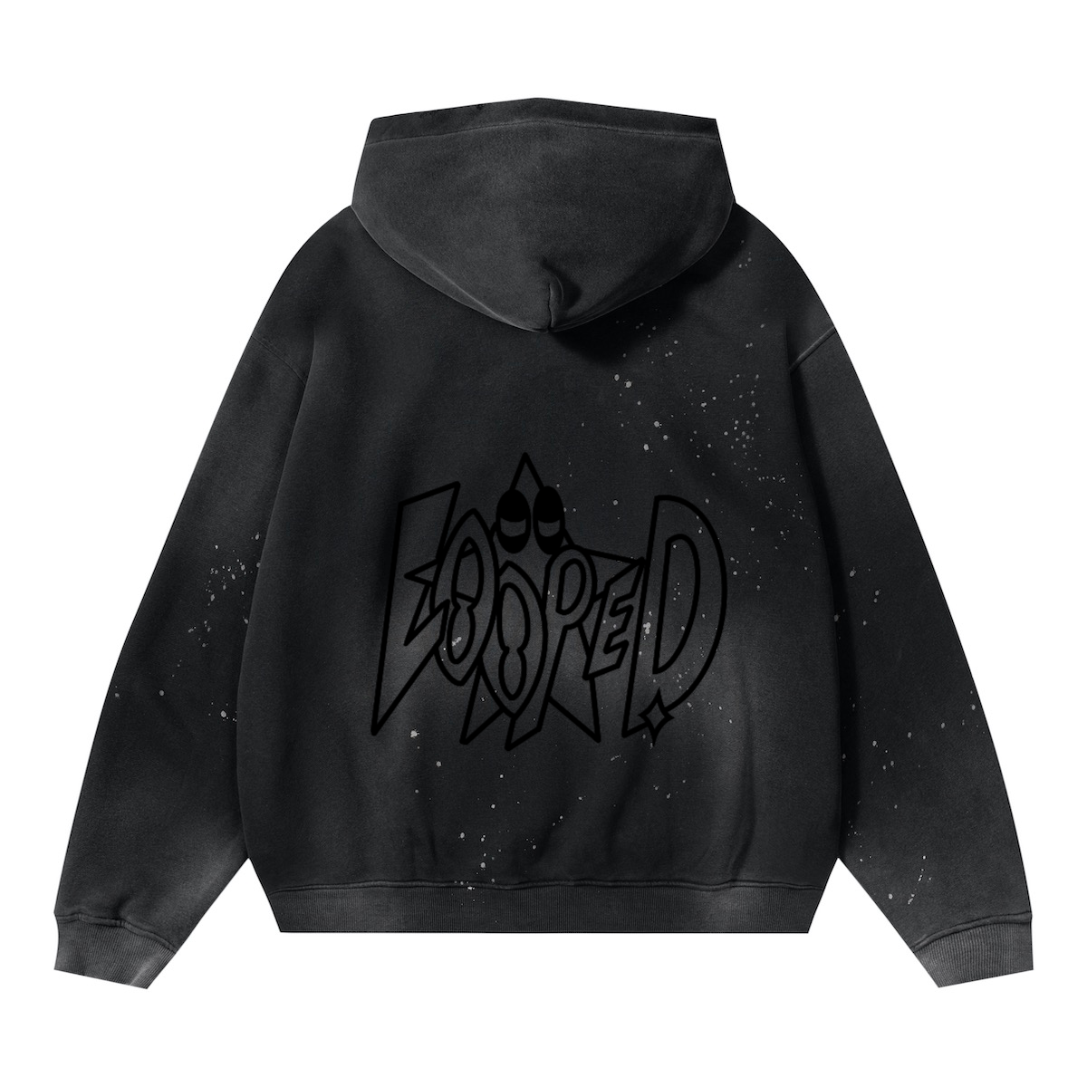 LOOPED big logo heavy weight hoodie