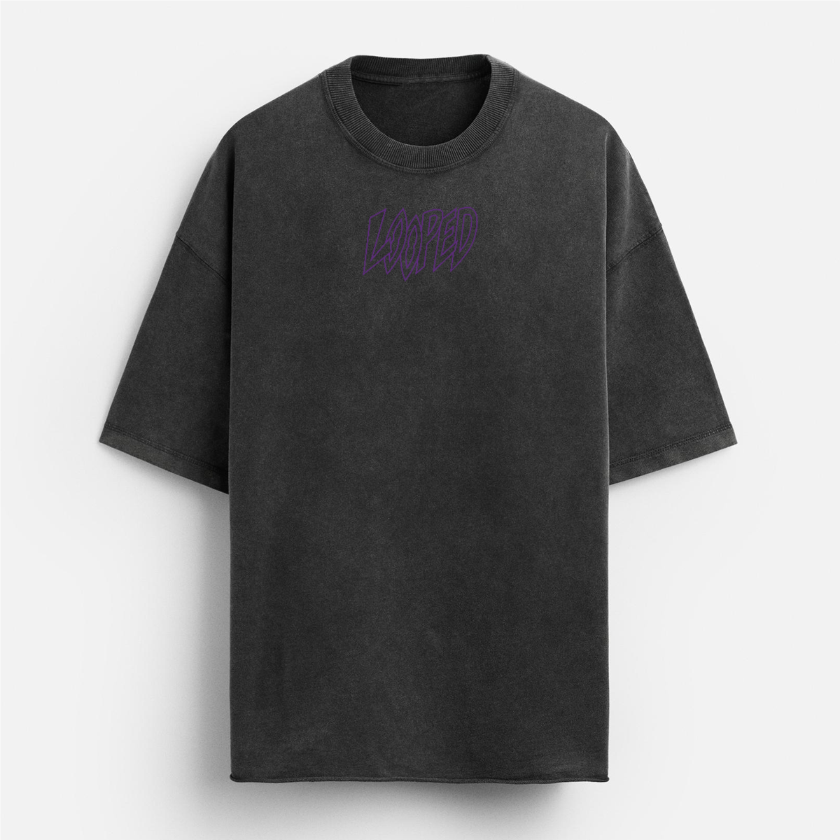 LOOPED purple accent shirt
