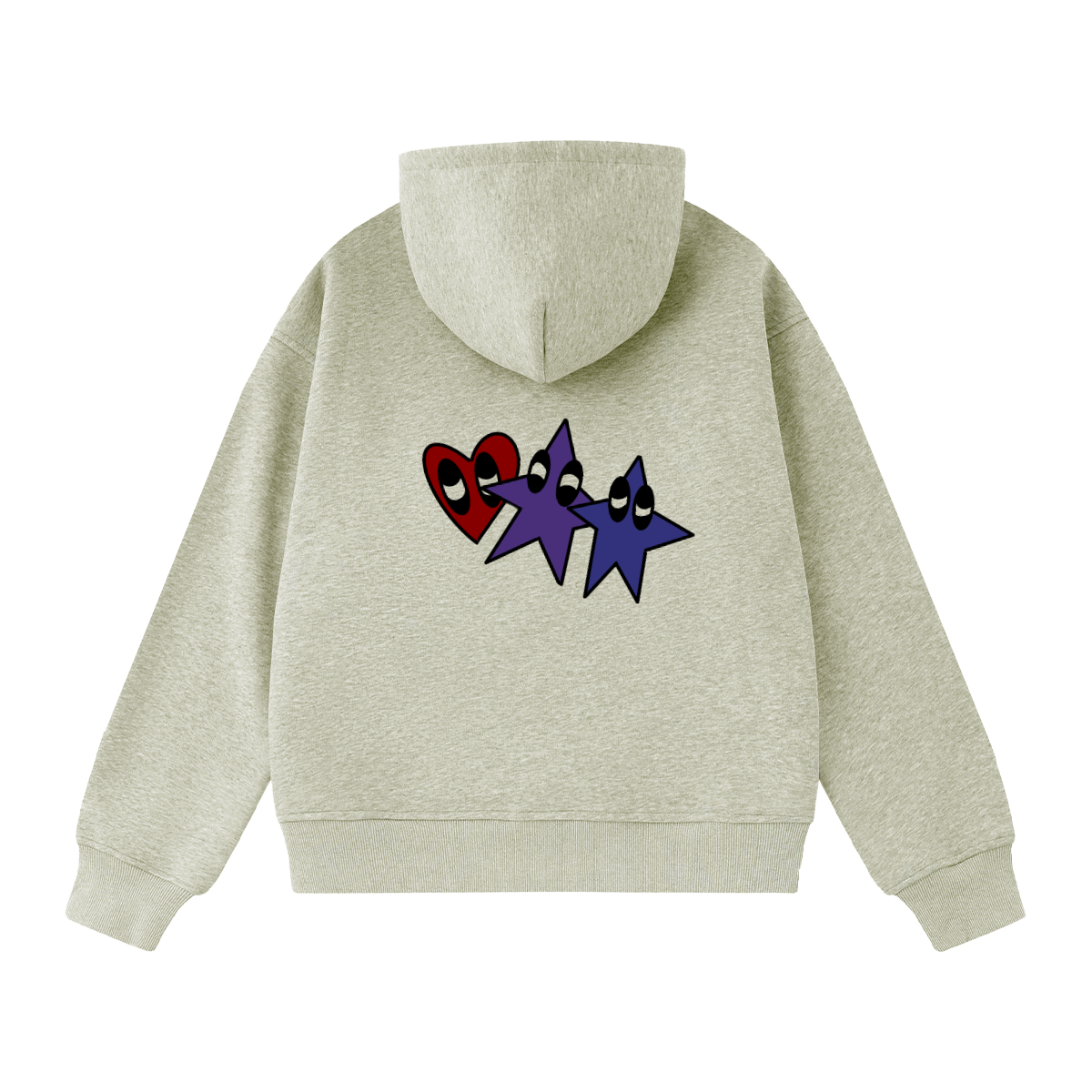 2 star heavy weight hoodie