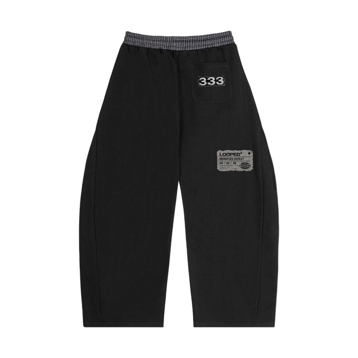 worldwide Plaid Waistband sweats