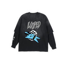 Load image into Gallery viewer, blue "DICE" long-sleeve
