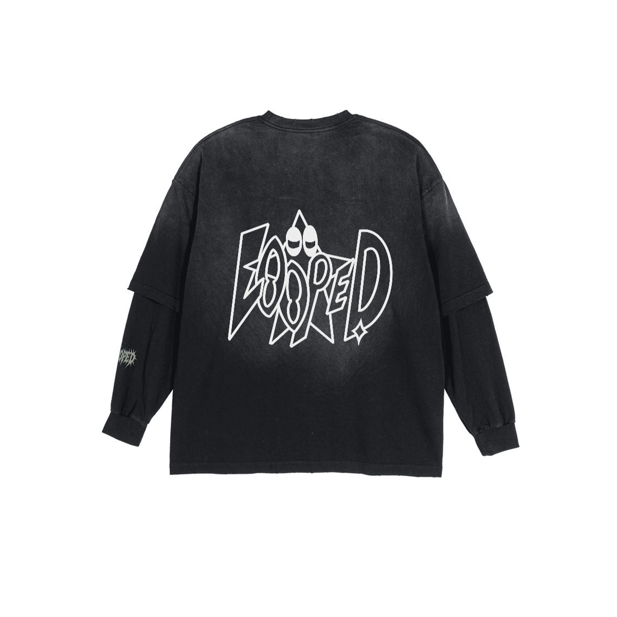 black big logo long sleeve 280 gsm