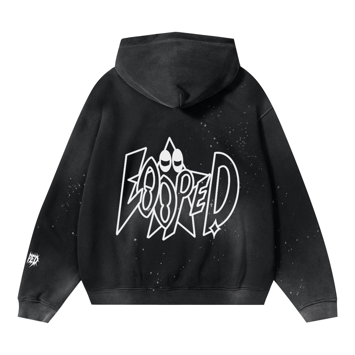 v3 big logo hoodie 360 gsm