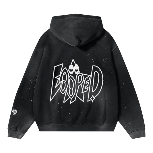 v3 big logo hoodie 360 gsm