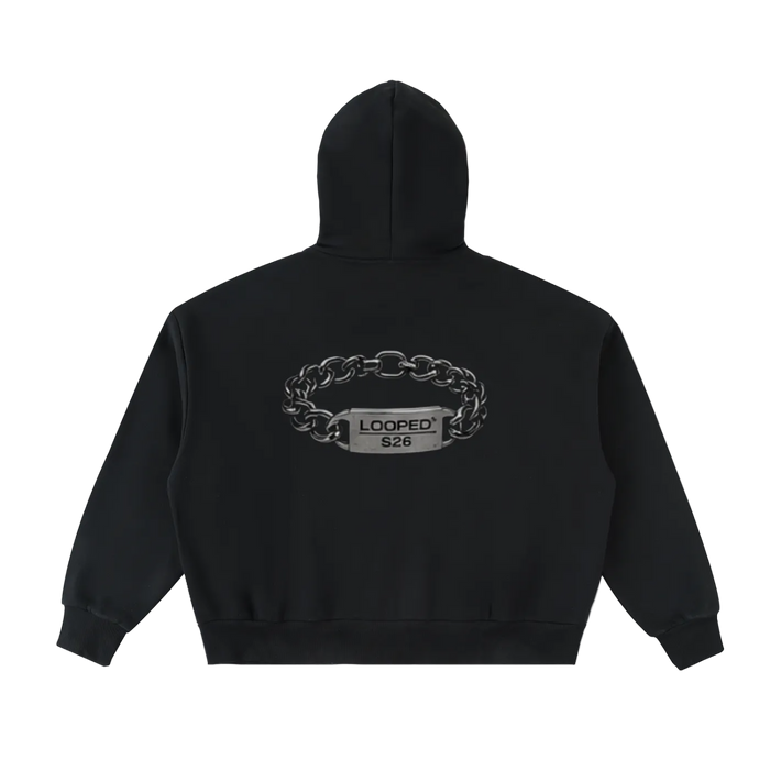 bracelet full zip hoodie