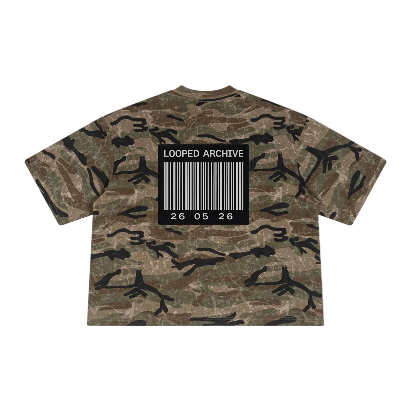 333 camo T-shirt