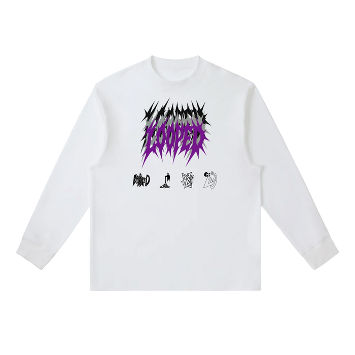 "S26" contrast long-sleeve