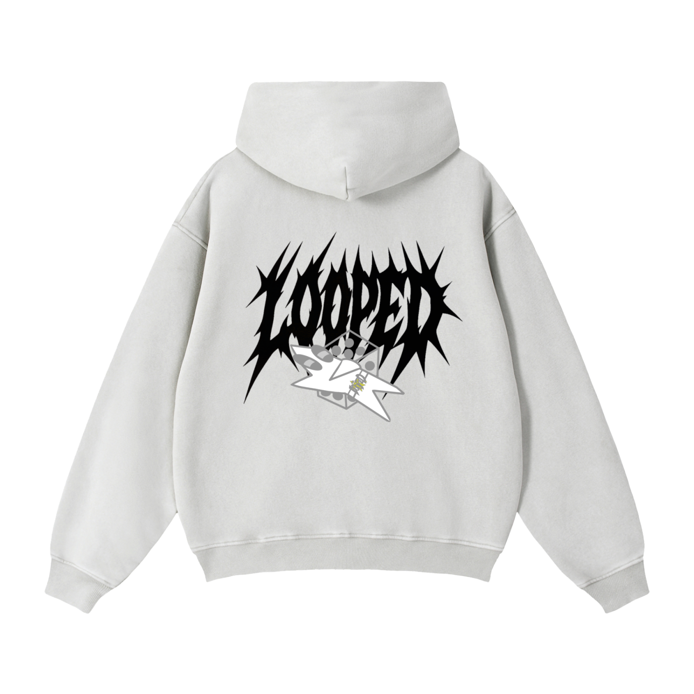 big logo zip up