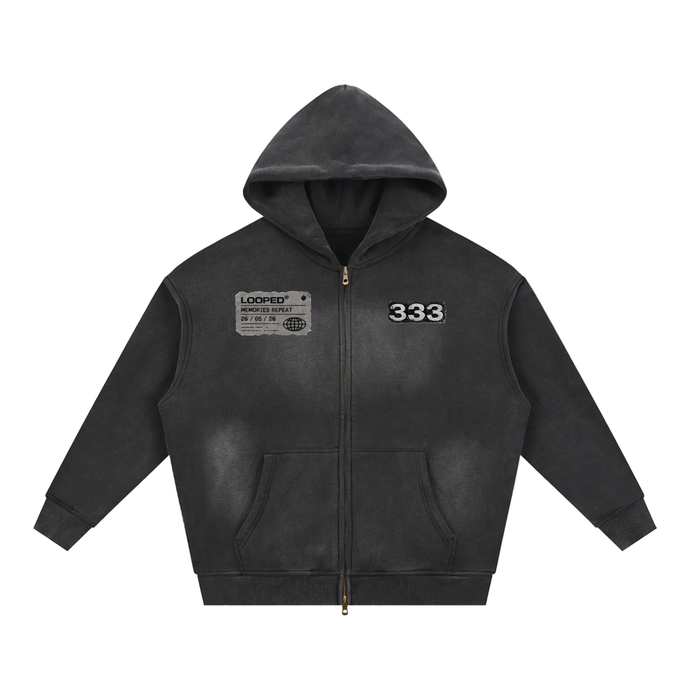 333 zip up
