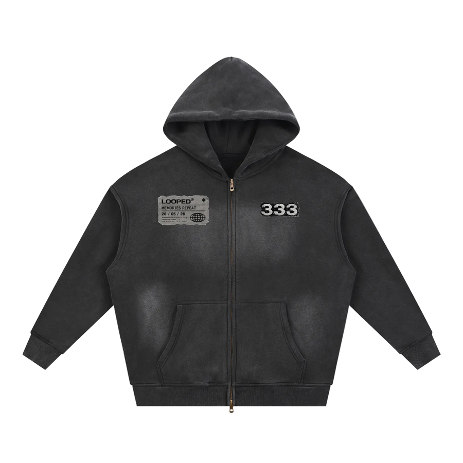 333 zip up