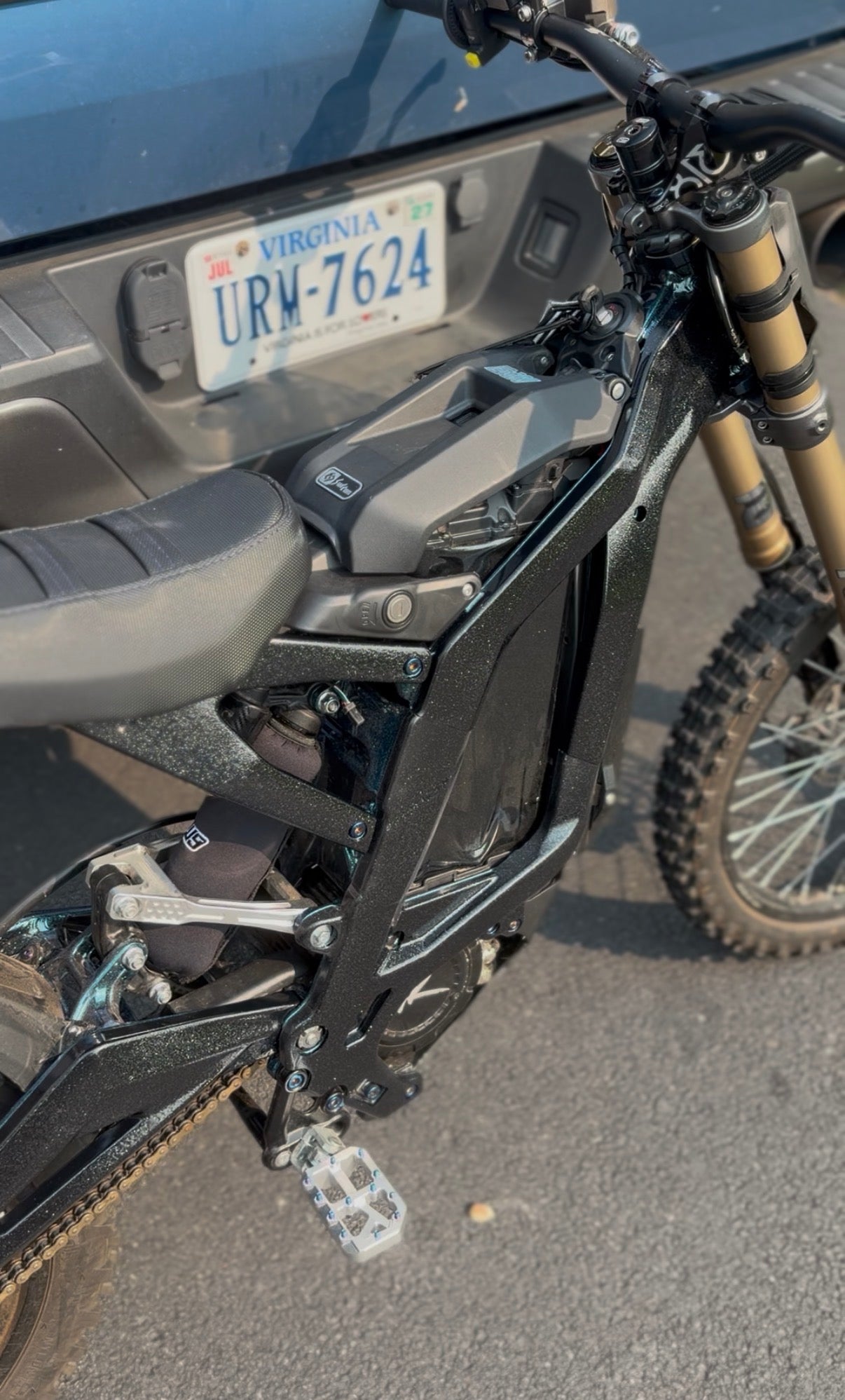Surron LBX Painted Frame Guards