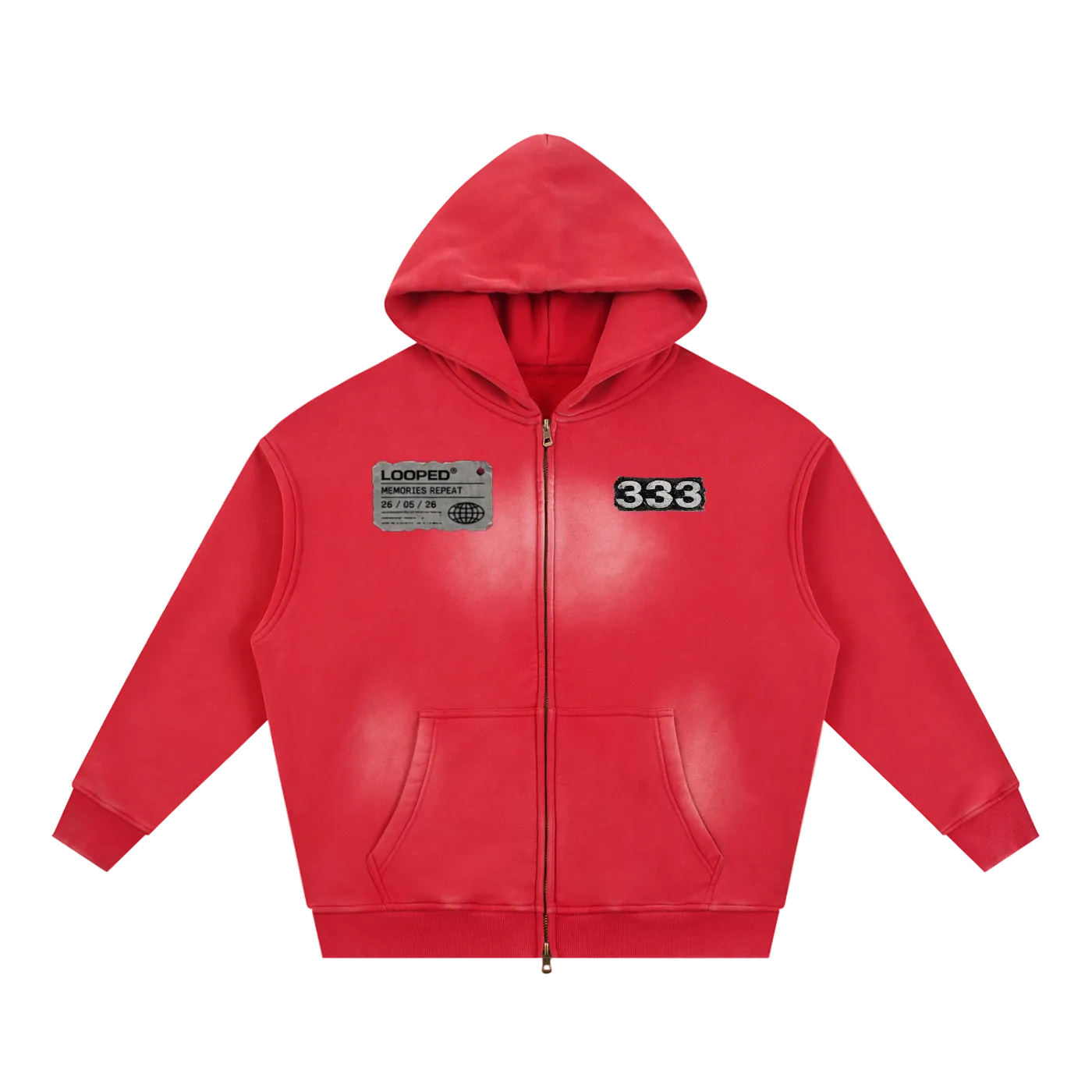 333 zip up