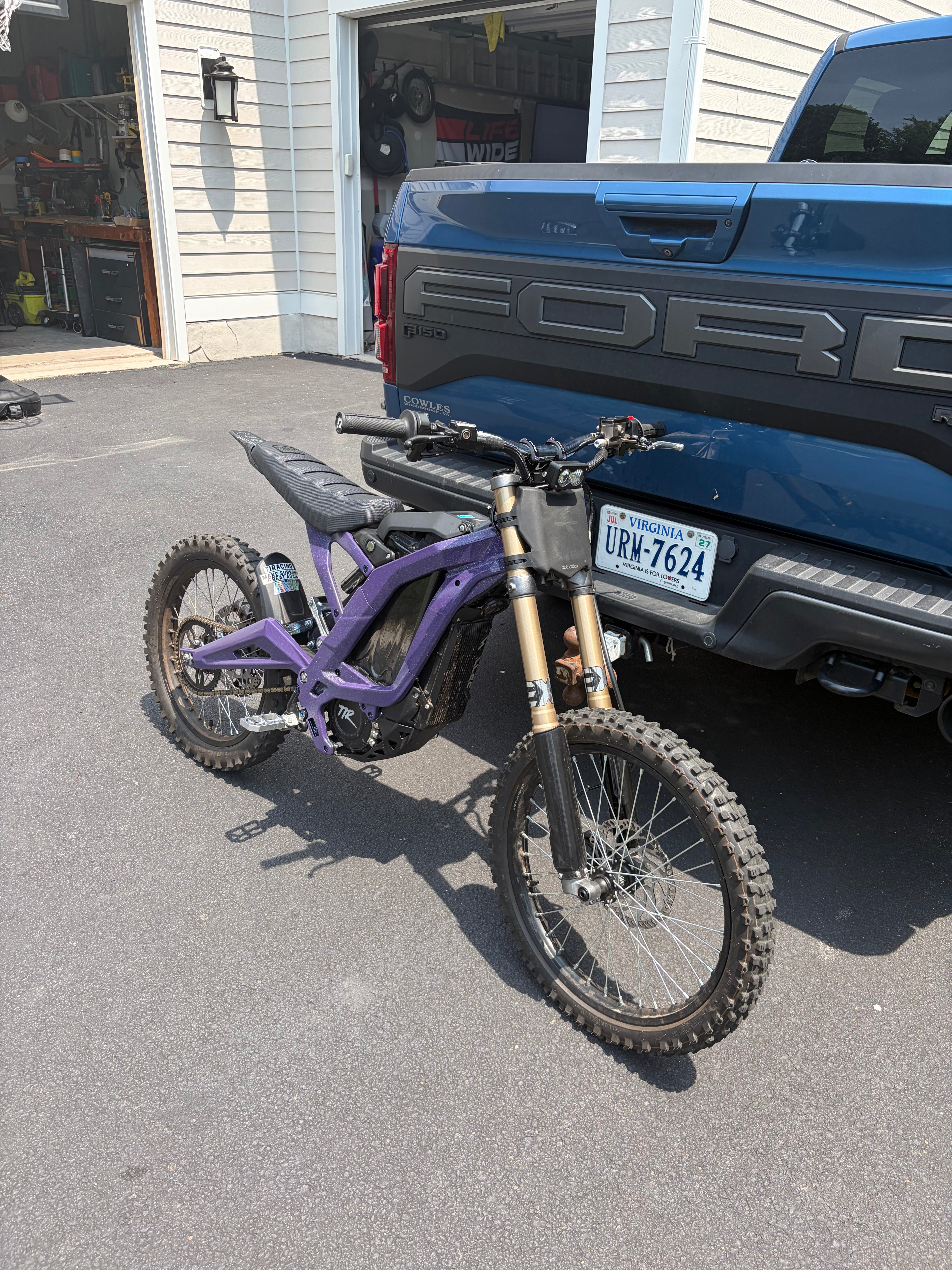 Surron LBX Painted Frame Guards