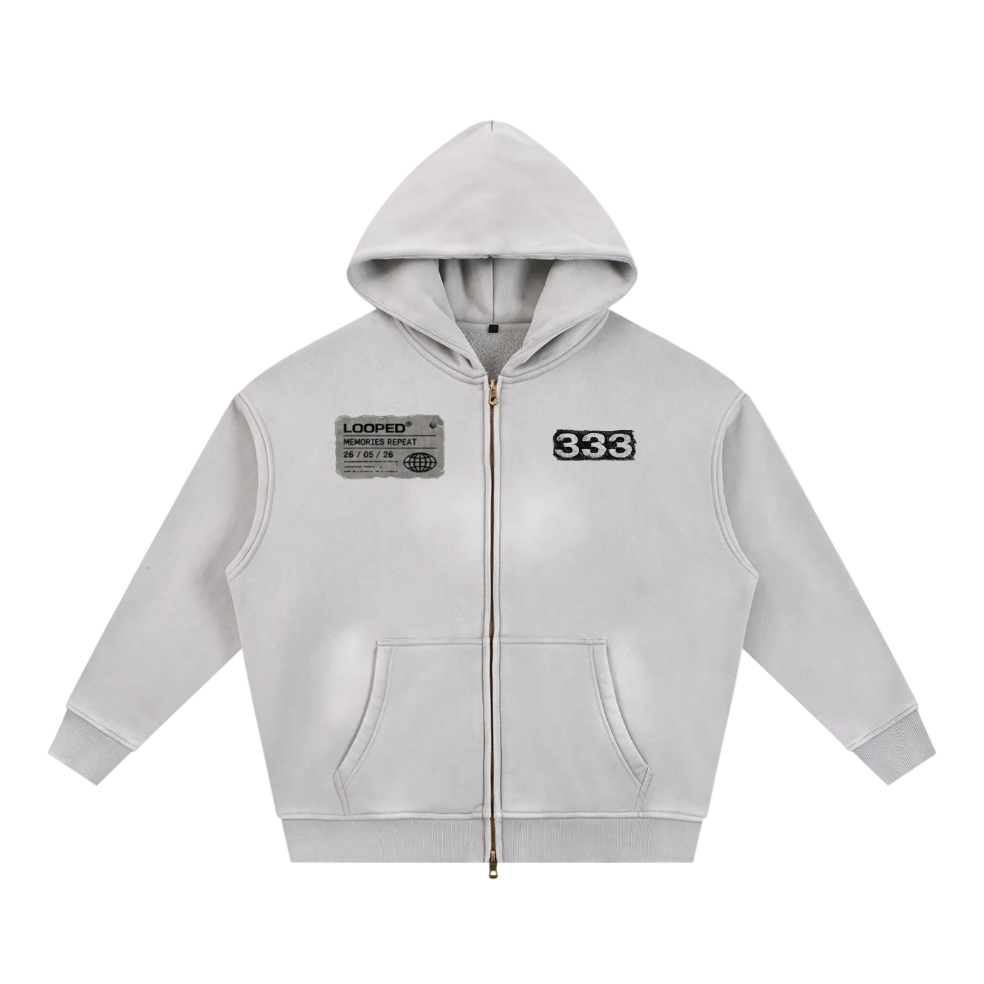 333 zip up
