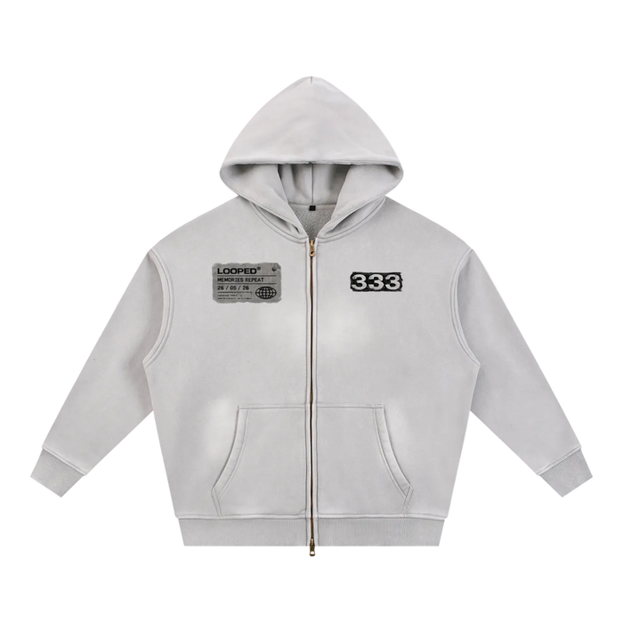 333 zip up