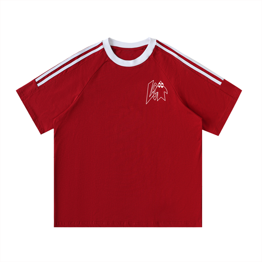 Red Contrast Shirt