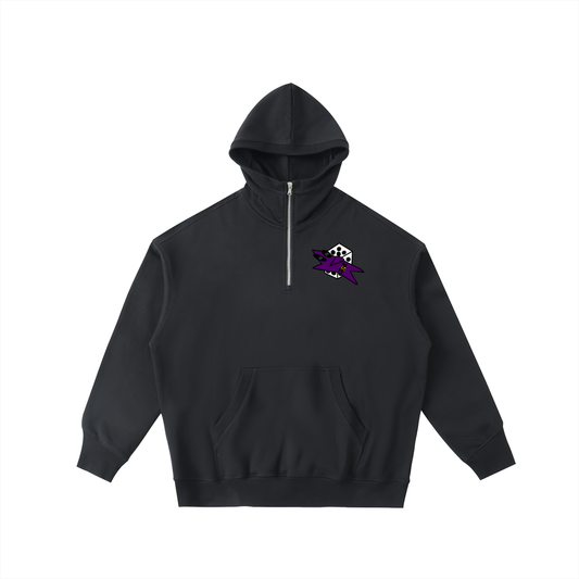 Big Hood Half-Zip Hoodie