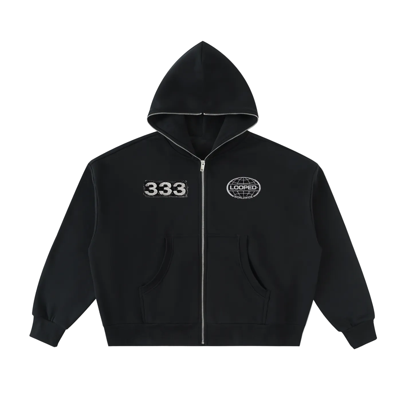 bracelet full zip hoodie