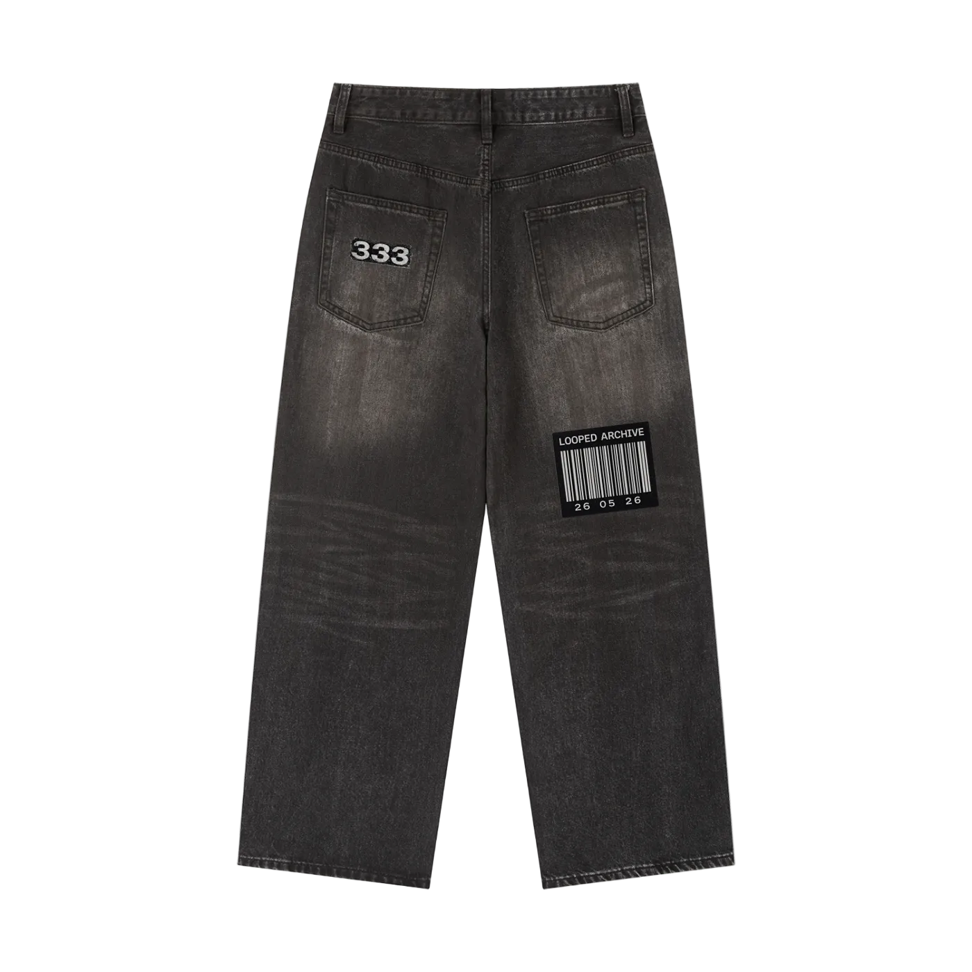 333 faded jeans