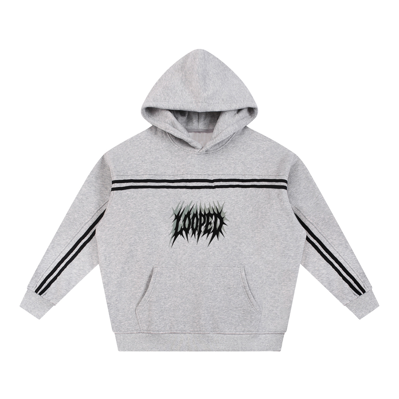 LOOPED seeing double hoodie 330 gsm
